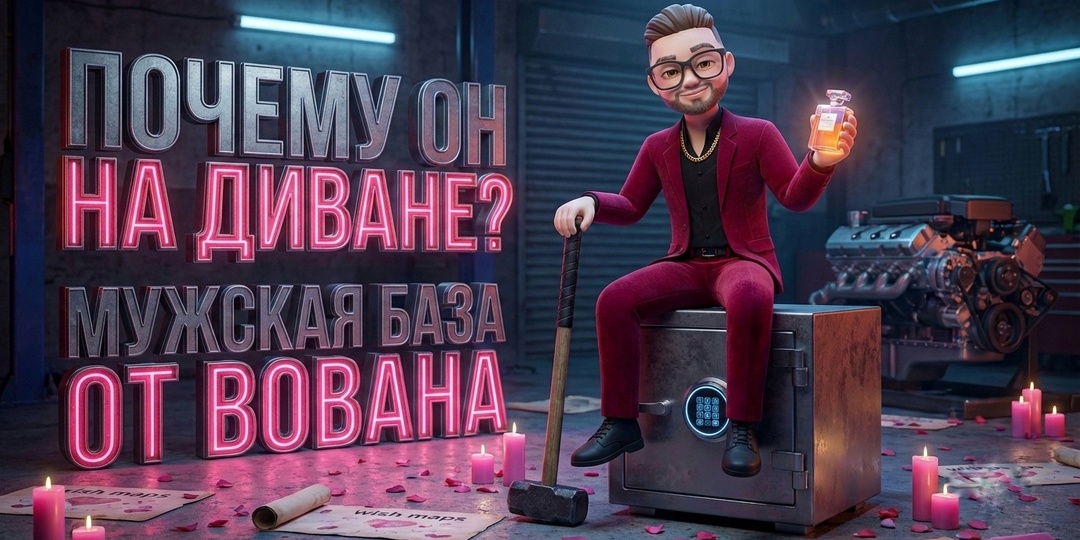 Почему ваши женские практики его бесят? Мужской взгляд на диванных мужей и закрытые сейфы.