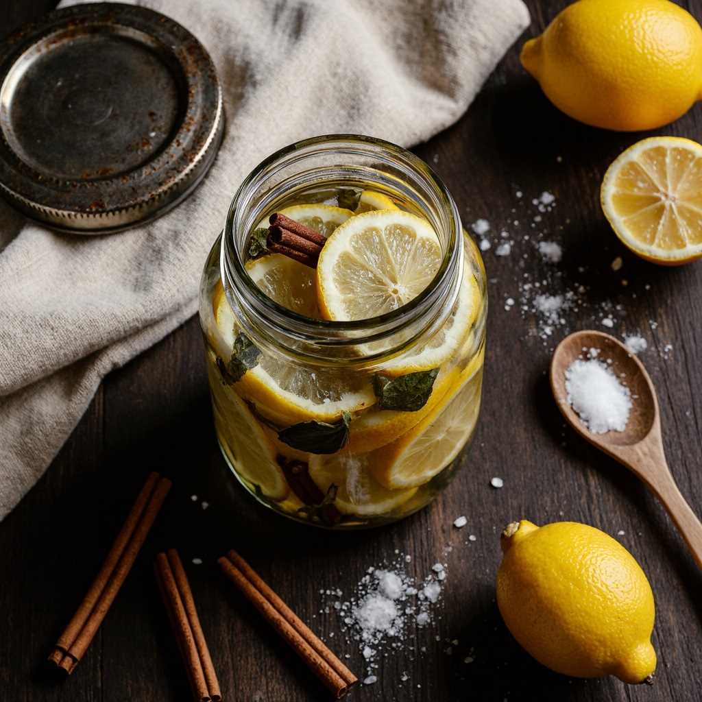 Солёные лимоны