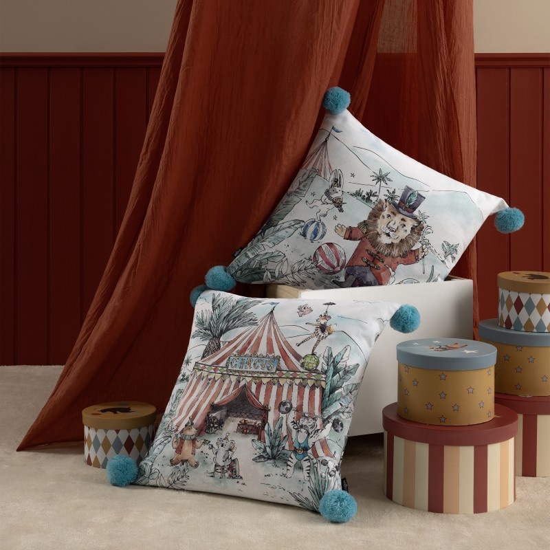 Детская декоративная подушка «Циркус»