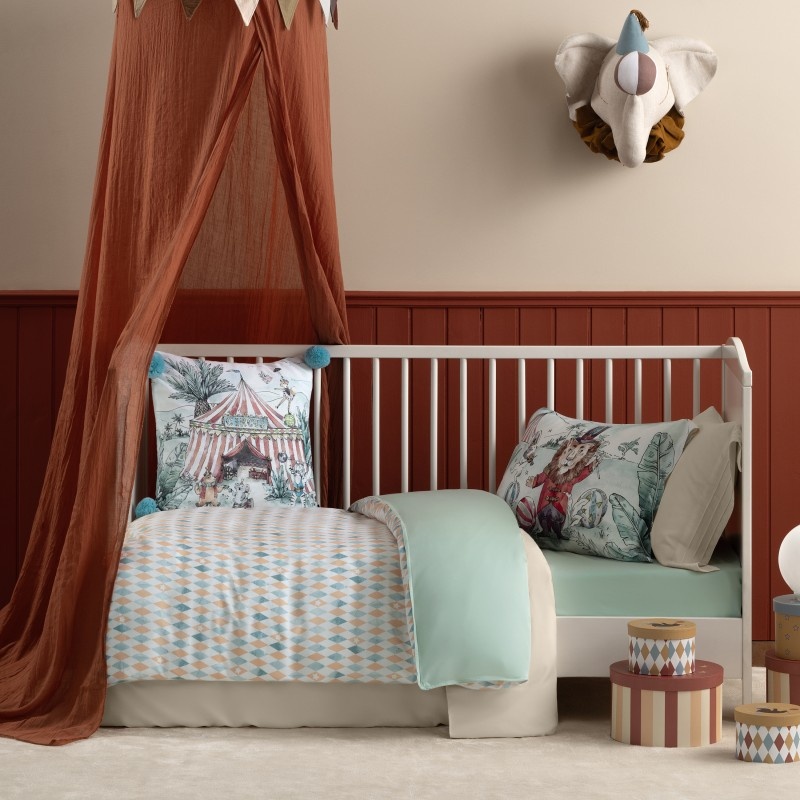 Комплект постельного белья для малышей «Циркус»