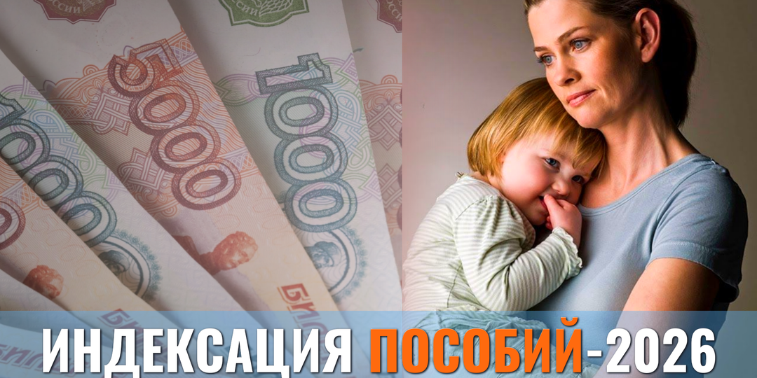 Индексация пособий-2026: радует нас прибавкой к детским пособиям.💰📅