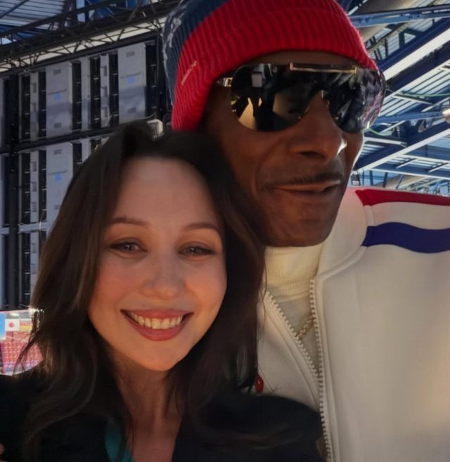    Елизавета Туктамышева и Снуп Догг. Фото: @liza_tuktik (Instagram*)