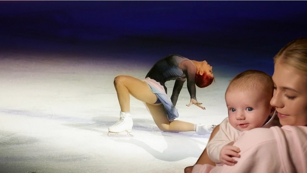 И вот теперь - восстановление после появления ребенка, маленький сын на руках и участие в телепроекте "Ледниковый период".
