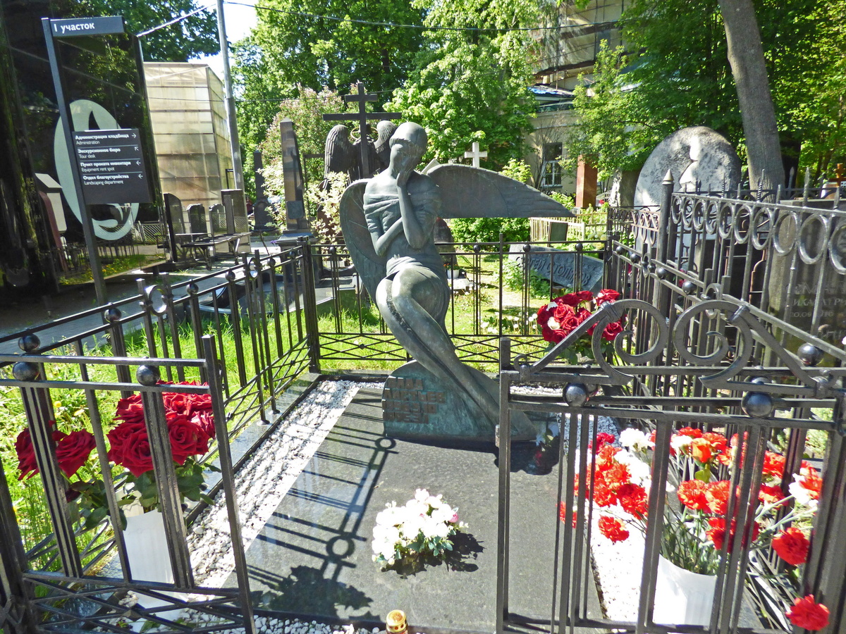 Могила В.Н. Листьева