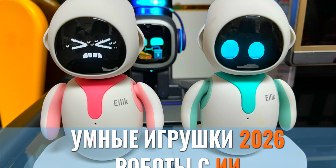 Умные игрушки 2026: роботы с ИИ, которые реально развивают (а не просто мигают) 🤖✨