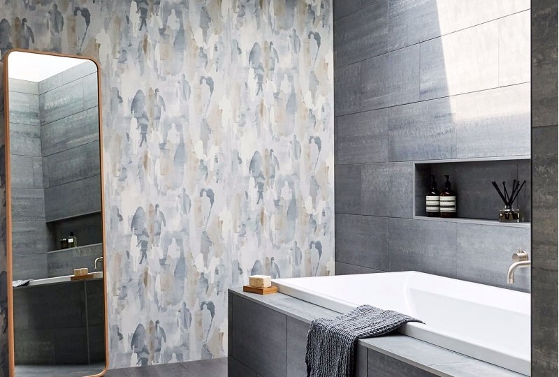 Обои для ванной: влагостойкость и гигиена - как выбрать и ухаживать