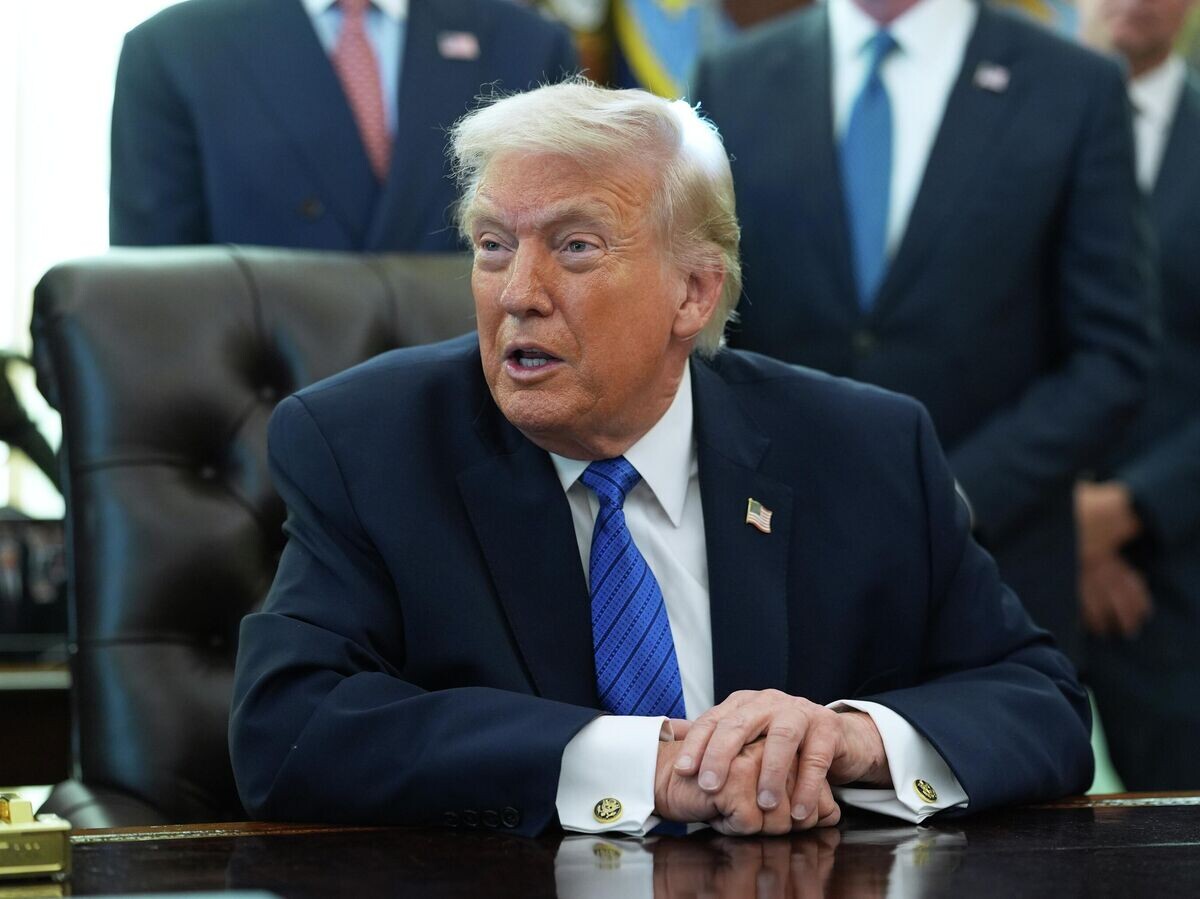    Президент США Дональд Трамп в Овальном кабинете Белого дома | © AP Photo / Evan Vucci