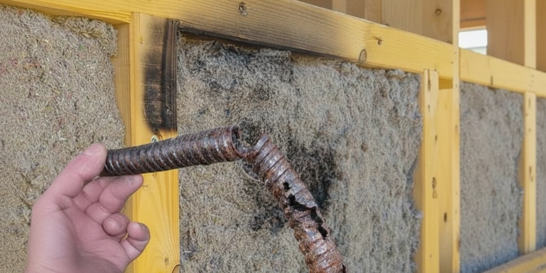 ВВГнг 3х2.5 в металлорукаве: как 30 ампер устроили пожар, а автомат 25А "спал"