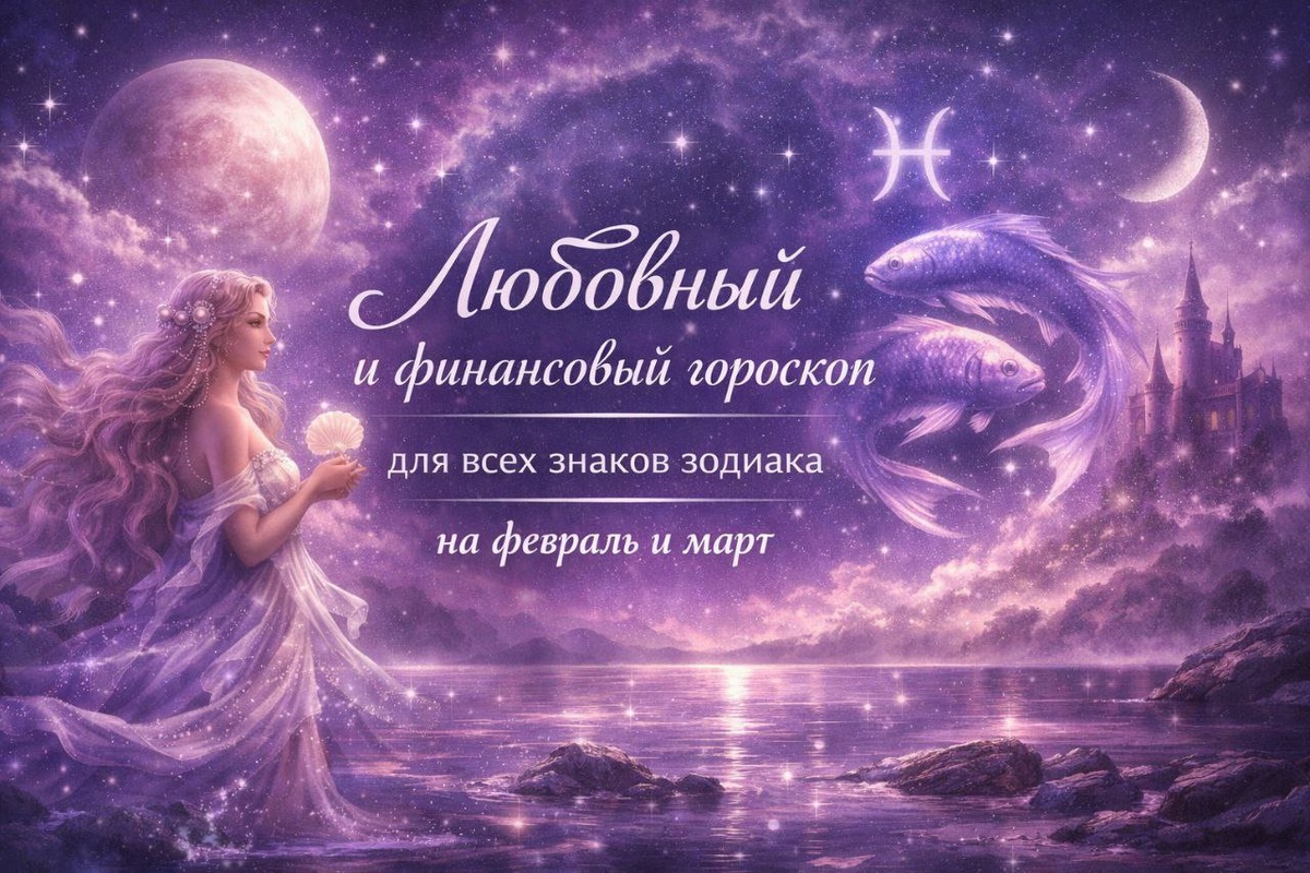 Астрологический прогноз для всх знаков зодиака февраль, март 2026: любовь , деньги