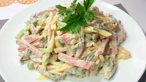 Салат «Мужской каприз».