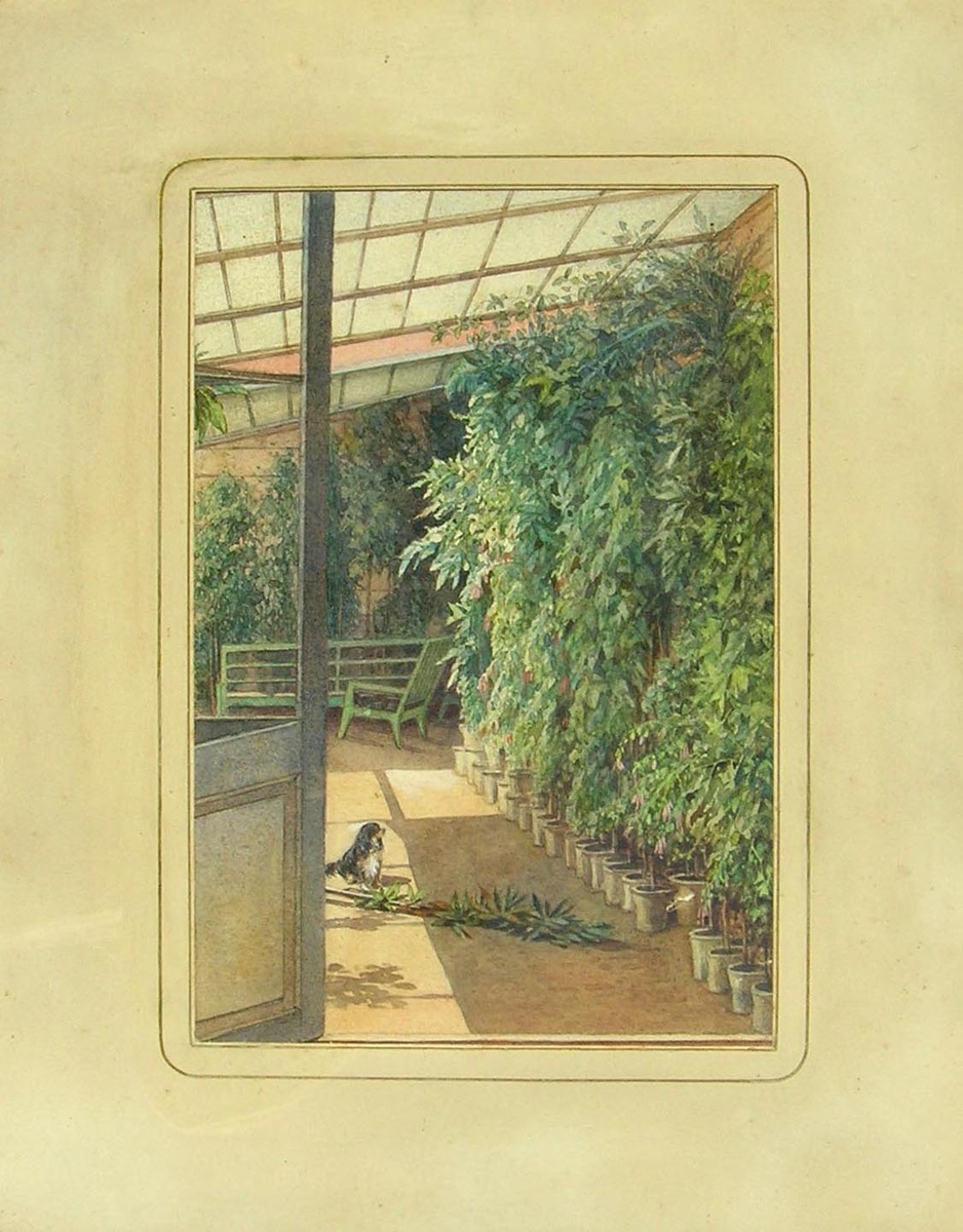 🔳 Дмитрий Васильевич Путята, «Зимний сад при усадебном доме», 1850-1860-е, Мураново.