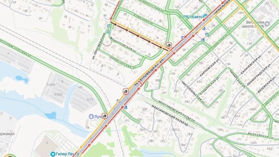    Пробки и аварии в Волгограде   Яндекс карты