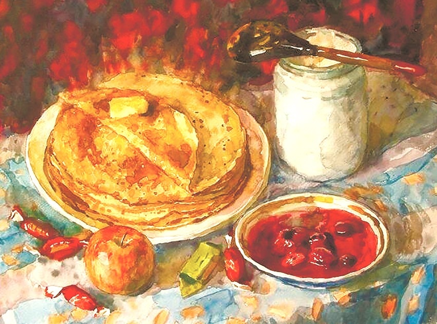 Анна Черкашина "Масленица"