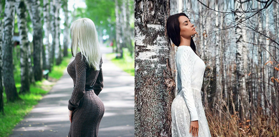 Девушки березки