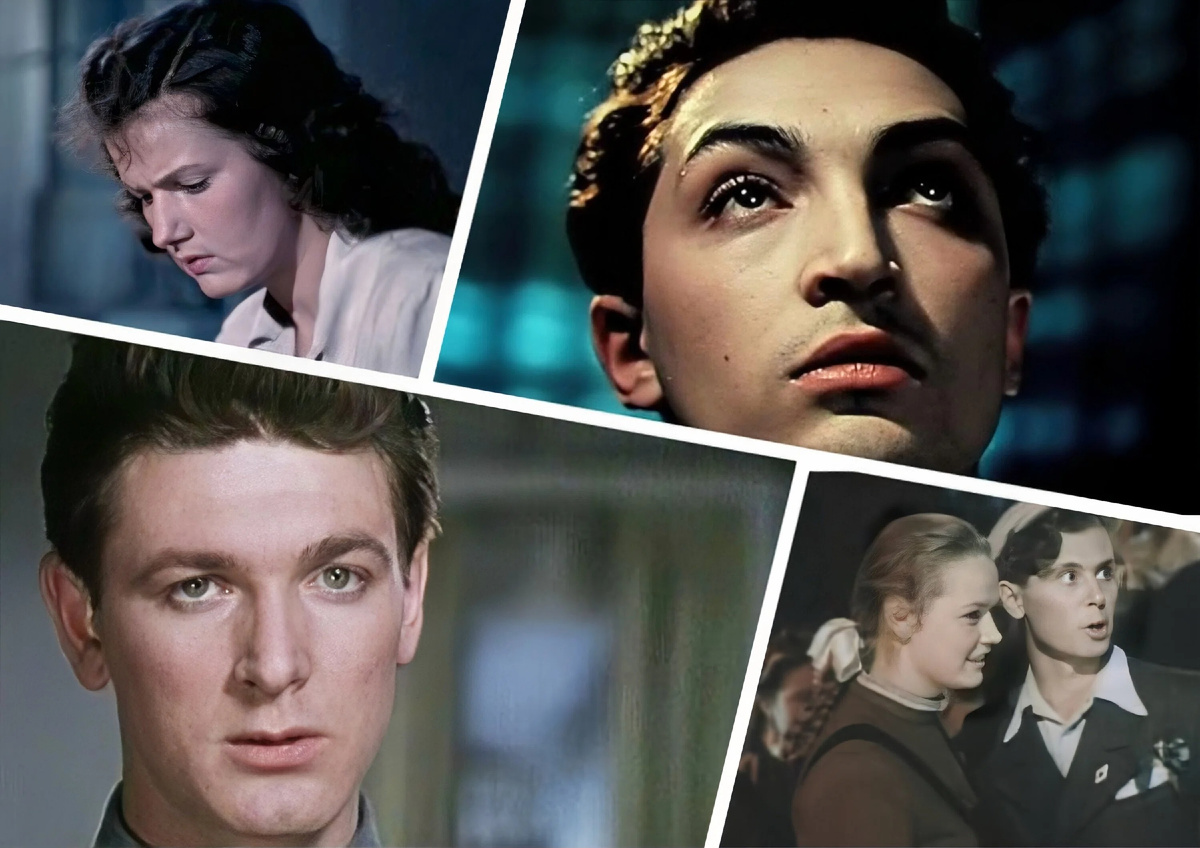 мой фотоколлаж - Угадайте советских актёров по кадрам из их первых фильмов. Тест