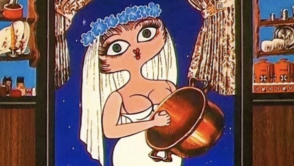 Кадр из мультфильма «Дарю тебе заезду», 1974 год, режиссер Фёдор Хитрук