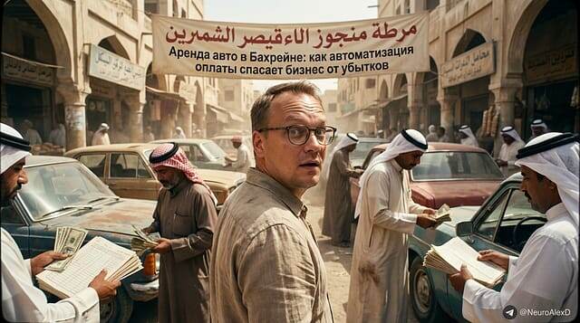    Автоматизация оплаты аренды авто как способ минимизации убытков в Бахрейне Алексей Доронин