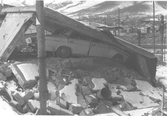 Город Спитак после землетрясения в 1988 году
© Геннадий Кирилленко