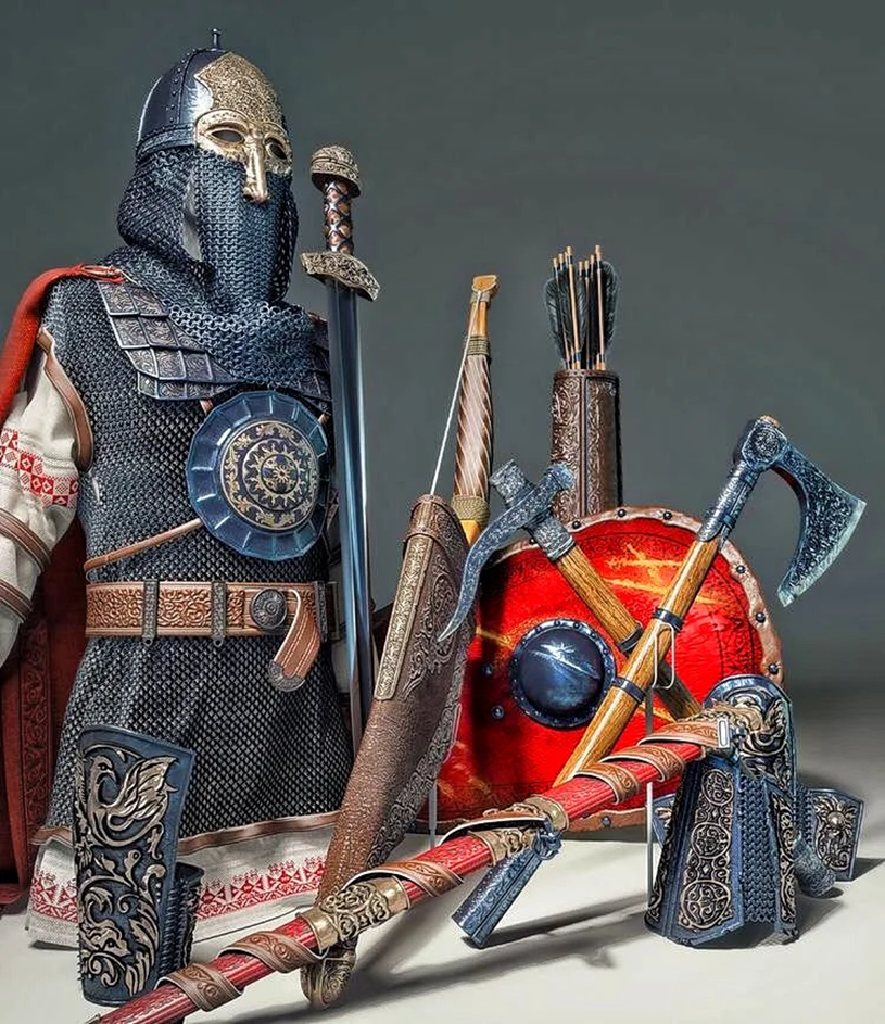 Вооружение древнерусского воина