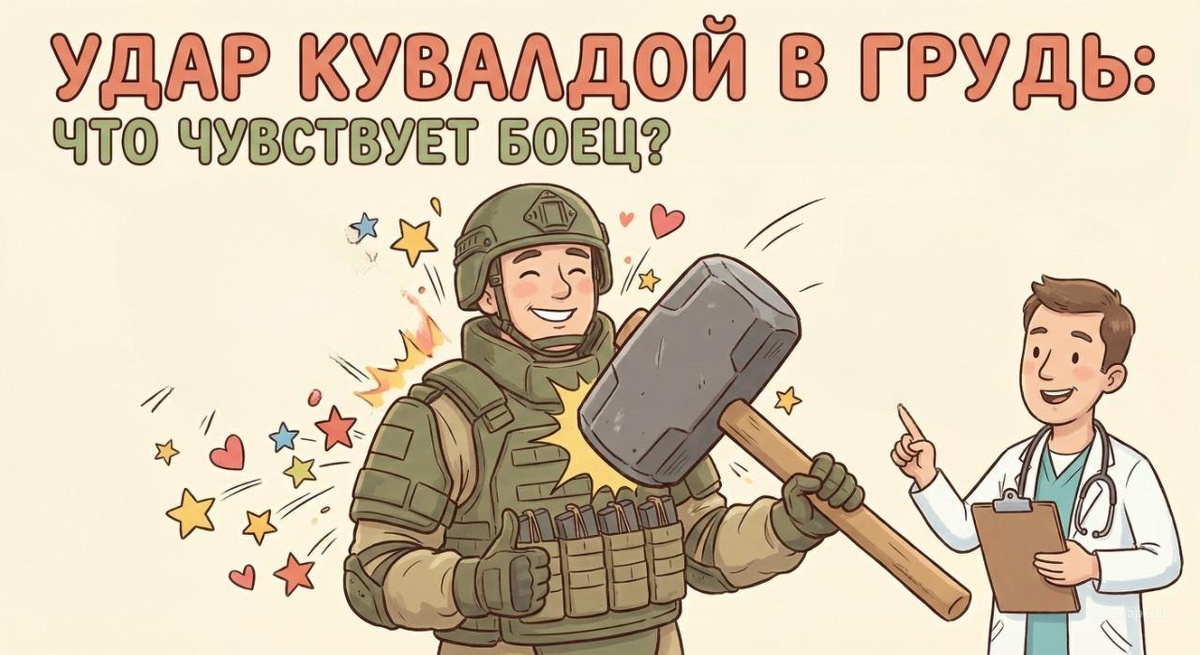 Медицинский ликбез: почему непробитая броня может сломать ребра и остановить сердце? Разбираем понятие «запреградная травма», роль КАПов (амортизаторов) и что делать в первые минуты после попадания.