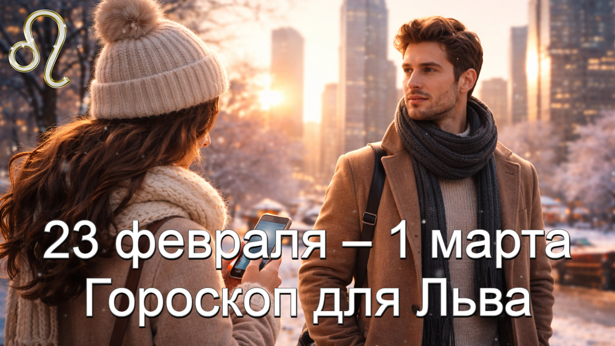 Гороскоп для мужчин Львов и женщин Львов на конец февраля
