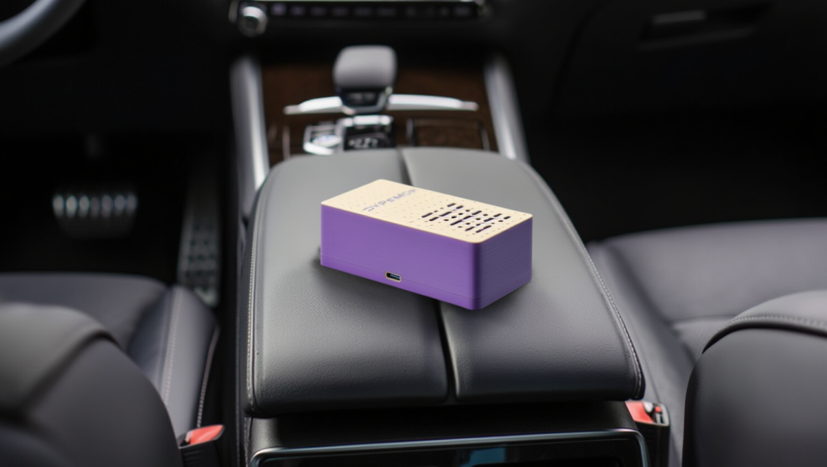 На фото: пример фотокаталитического устройства для автомобиля.