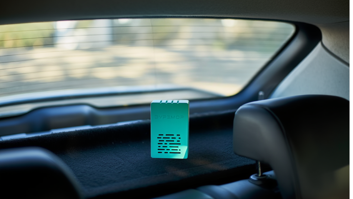 На фото: фотокаталитическое устройство для автомобиля