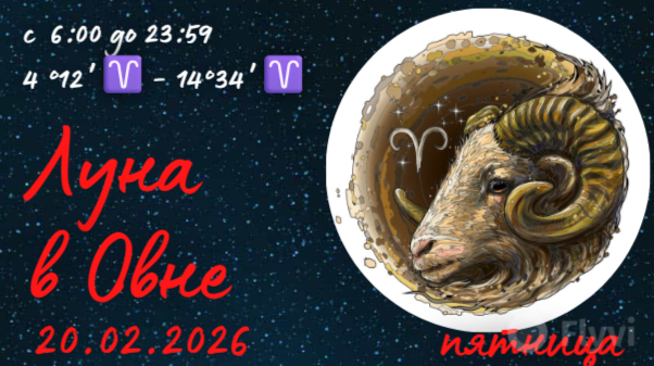 Луна в Овне