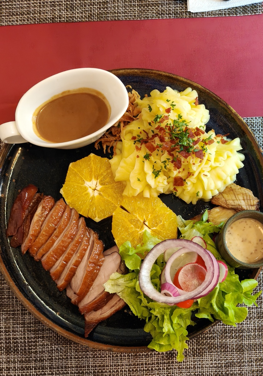 Утка с апельсинами