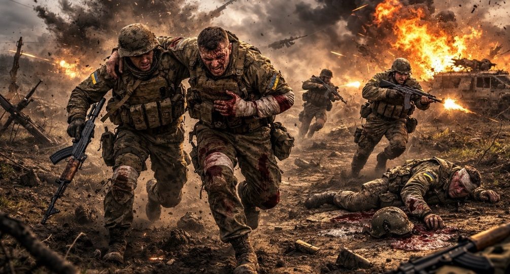 Новости СВО: «Герани» выжгли эшелон ВСУ, Украине предсказали мрачный 2026 год, Трамп продлил санкции против России