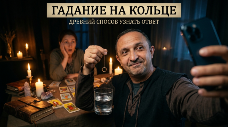 Гадание на обручальном кольце: старинный способ узнать ответ