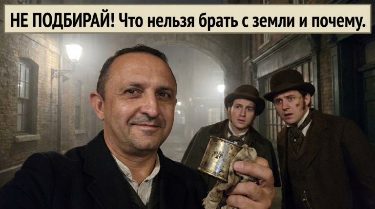 Не подбирайте ничего на улице: что нельзя брать с земли и почему