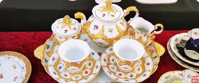 Сервизы Meissen, Rosenthal, КРМ и других мануфактур на антикварных рынках Германии. Ч.3