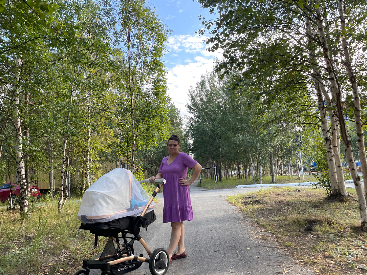 Фото автора первые месяц после родов