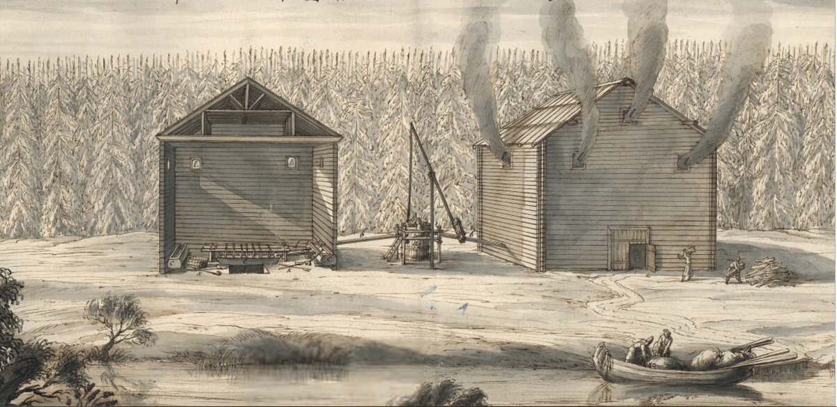 Альбом Пальмквиста / иллюстрированный отчет шведского военного разведчика инженер-капитана Эрика Пальмквиста]. Источник электронной копии: ООО "Издательство"ЛомоносовЪ". Место хранения оригинала: Государственный архив Швеции.