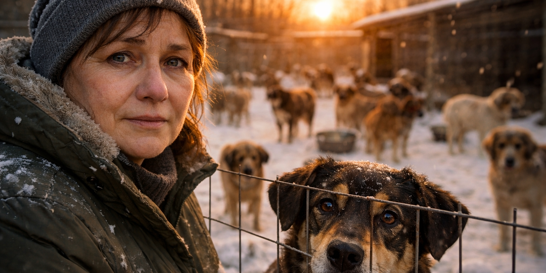 Дом, где лай вместо будильника: приют Ларисы в Подмосковье