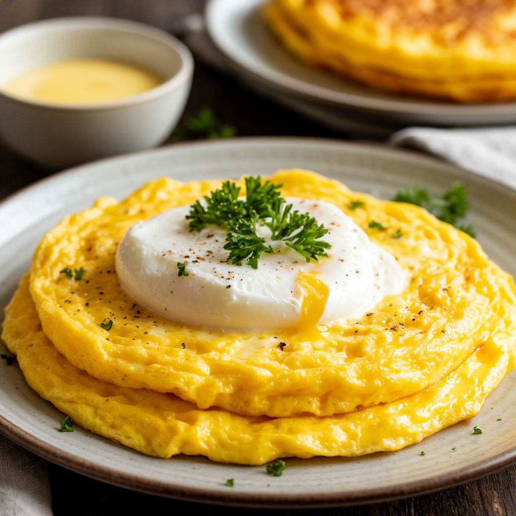 Пушистое облако на тарелке: мой секрет идеального омлета