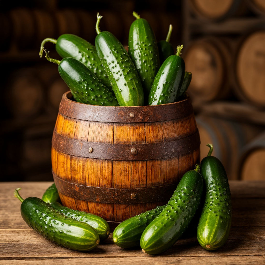 ОГУРЦЫ БОЧКОВЫЕ НА ЗИМУ