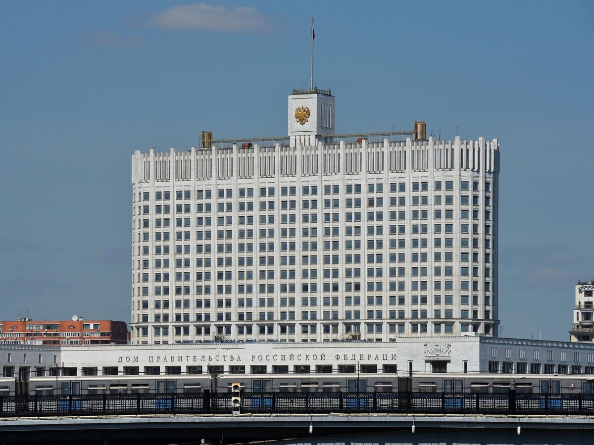    Дом Правительства Российской Федерации© РИА Новости . Виктор Толочко