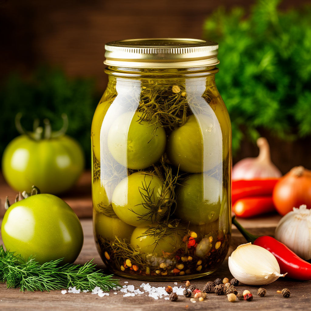 МАРИНОВАННЫЕ ПОМИДОРЫ