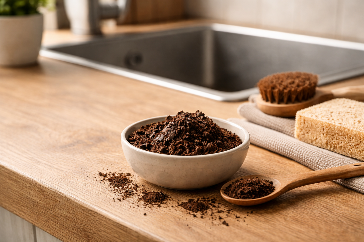 Жмых от кофе