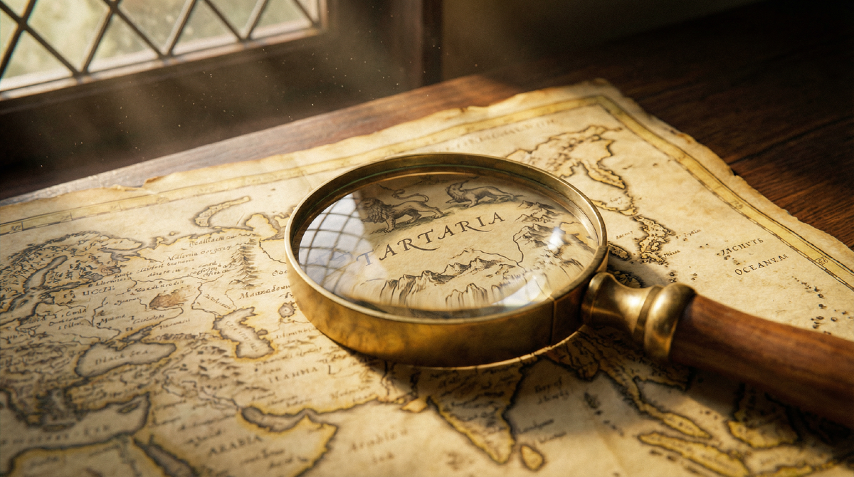 Масштабы Тартарии на картах XVII века поражают: она охватывала земли, которые сегодня принадлежат десяткам разных государств.