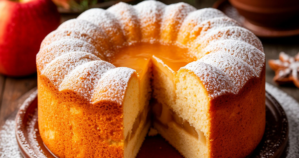 ШАРЛОТКА СО СГУЩЕНКОЙ