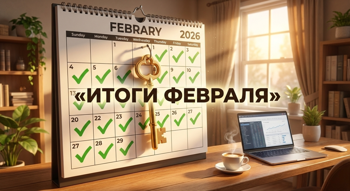 Февраль стал месяцем нашего старта. Каждый чек-лист — это еще один шаг прочь от кредитного рабства. Впереди — весна и полная финансовая свобода!