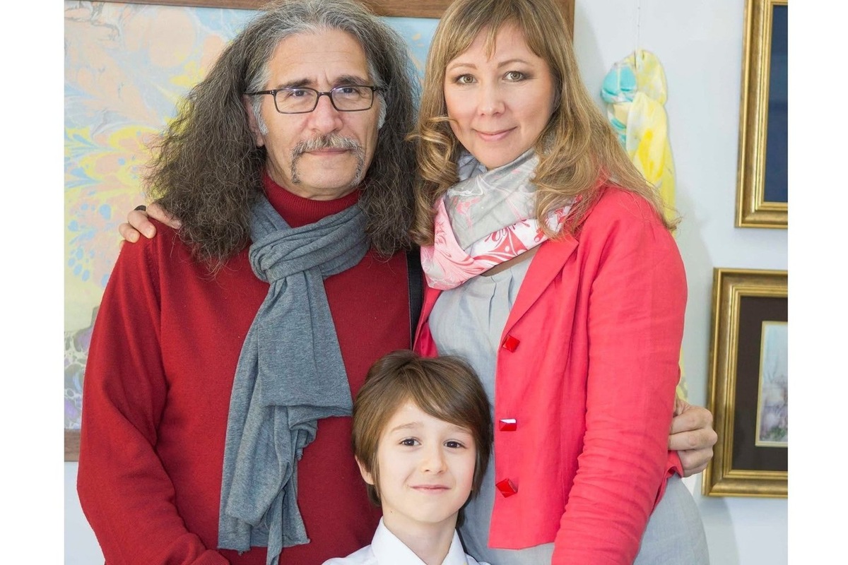    Мехмет, Айгуль и Омер. предоставлено Русланом Ибрагимовым