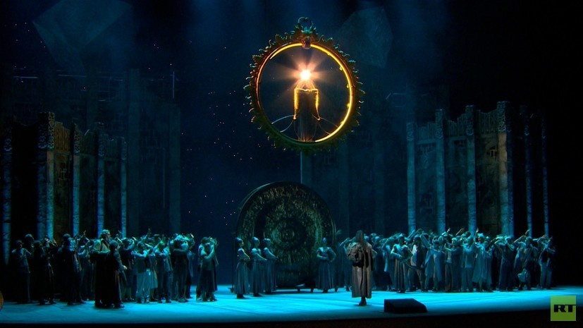     Сцена из оперы «Турандот» в постановке Большого театра. Премьера 19 февраля 2026 года RT