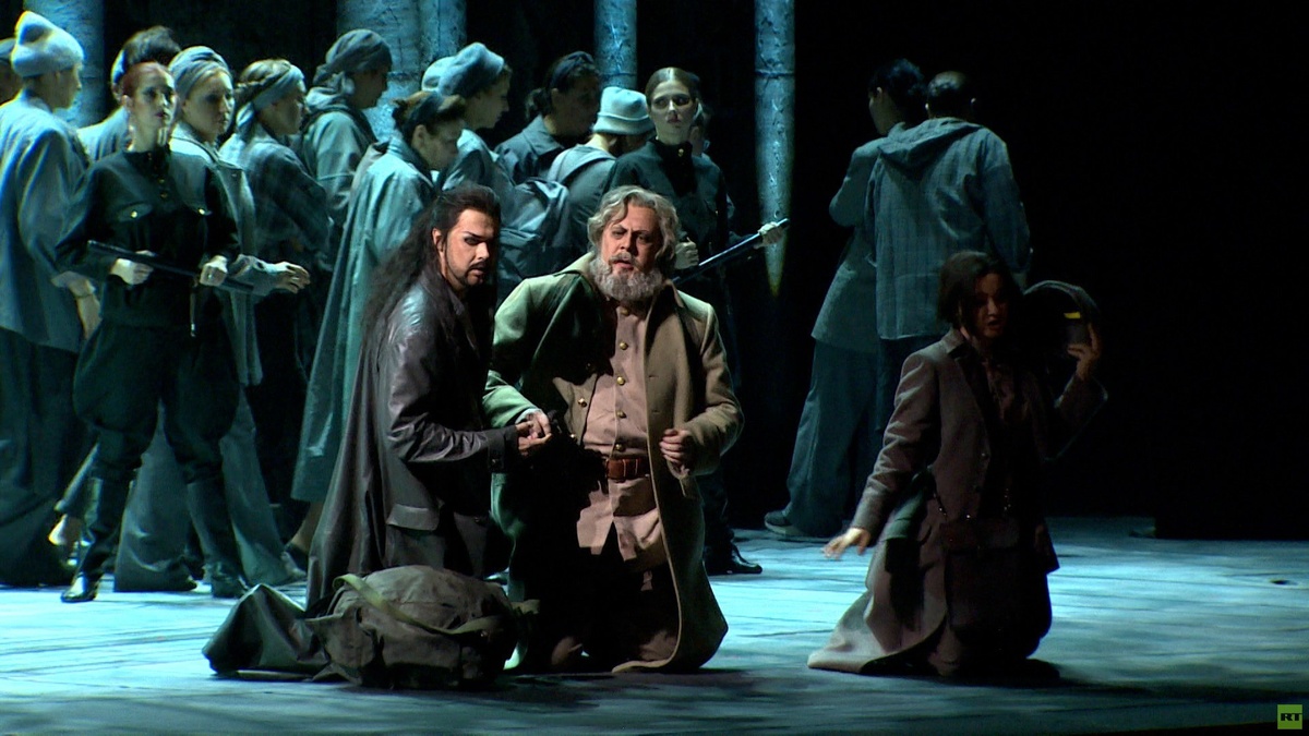     Сцена из оперы «Турандот» в постановке Большого театра. Премьера 19 февраля 2026 года / RT