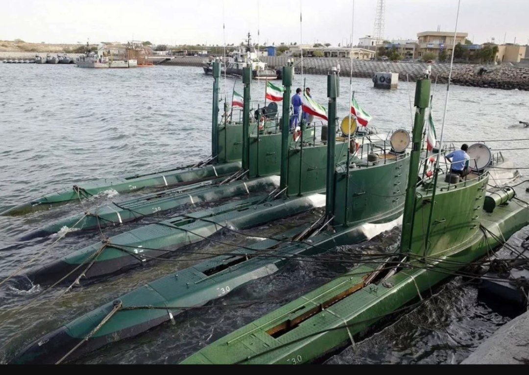 Иран направил 23 сверхмалые подводные лодки класса «Гадир» против американских авианосных групп в Персидском заливе. Фото: ИРНА