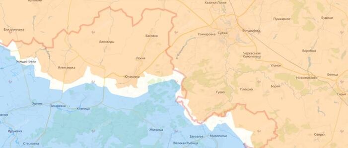 Карта СВО на 20 февраля 2026 года. ВСУ теряют личный состав и технику на Сумщине. Фото © divgen.ru