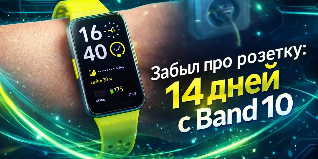 HUAWEI Band 10: Обзор фитнес-браслета, который не страшно раздавить блином от штанги